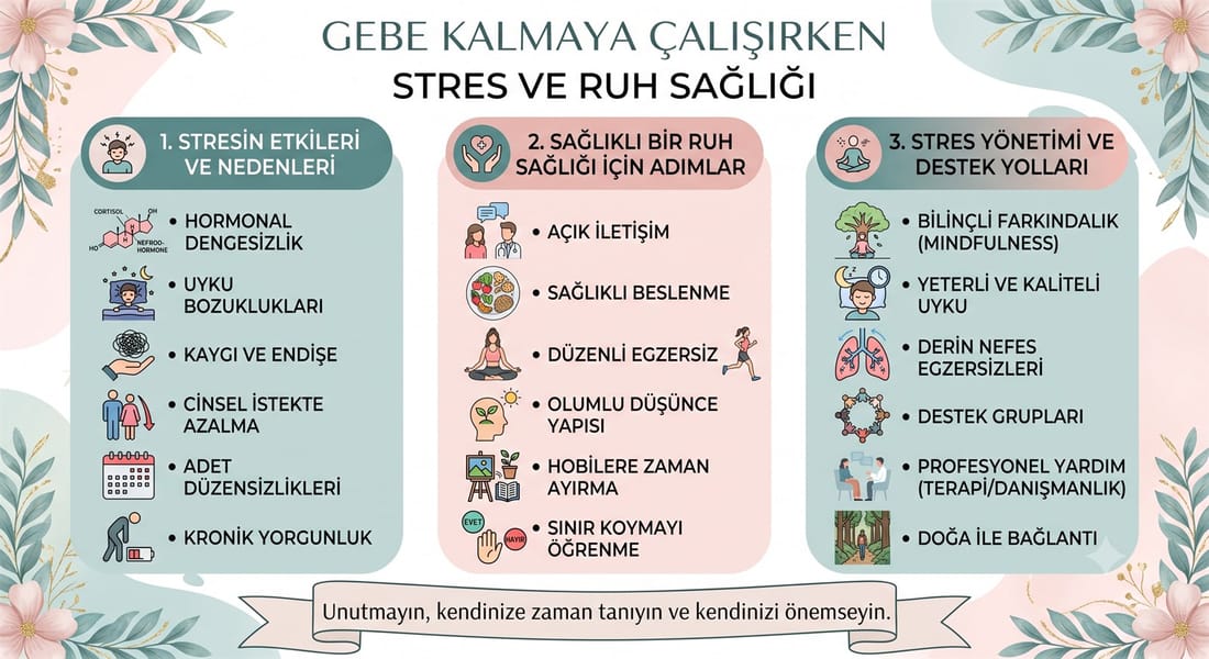 Gebe Kalmaya Çalışırken Stres ve Ruh Sağlığı