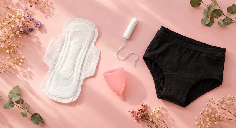 Ped, Tampon, Adet Kabı, Külot: Hangisi Sana Uygun?