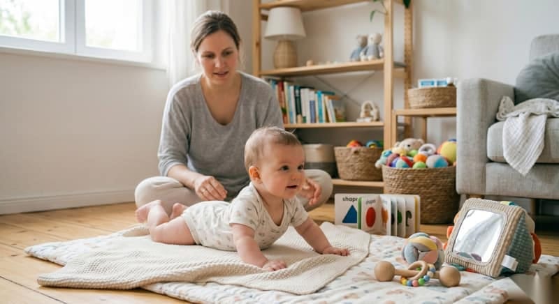 Tummy Time ve Erken Gelişim Oyunları